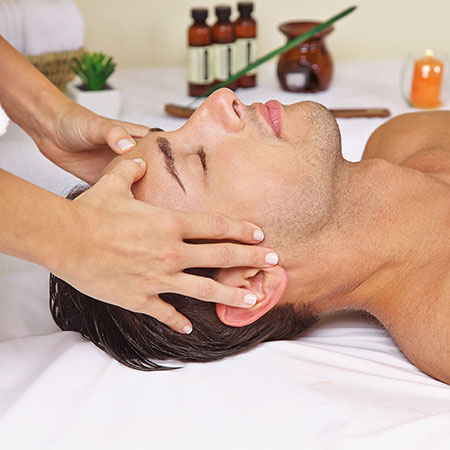 Männer Massage